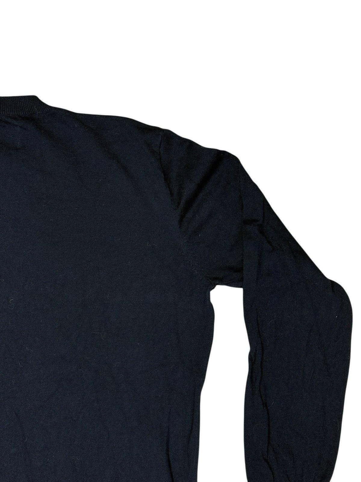 Peter Werth Blue Cotton Bailey Jumper Medium