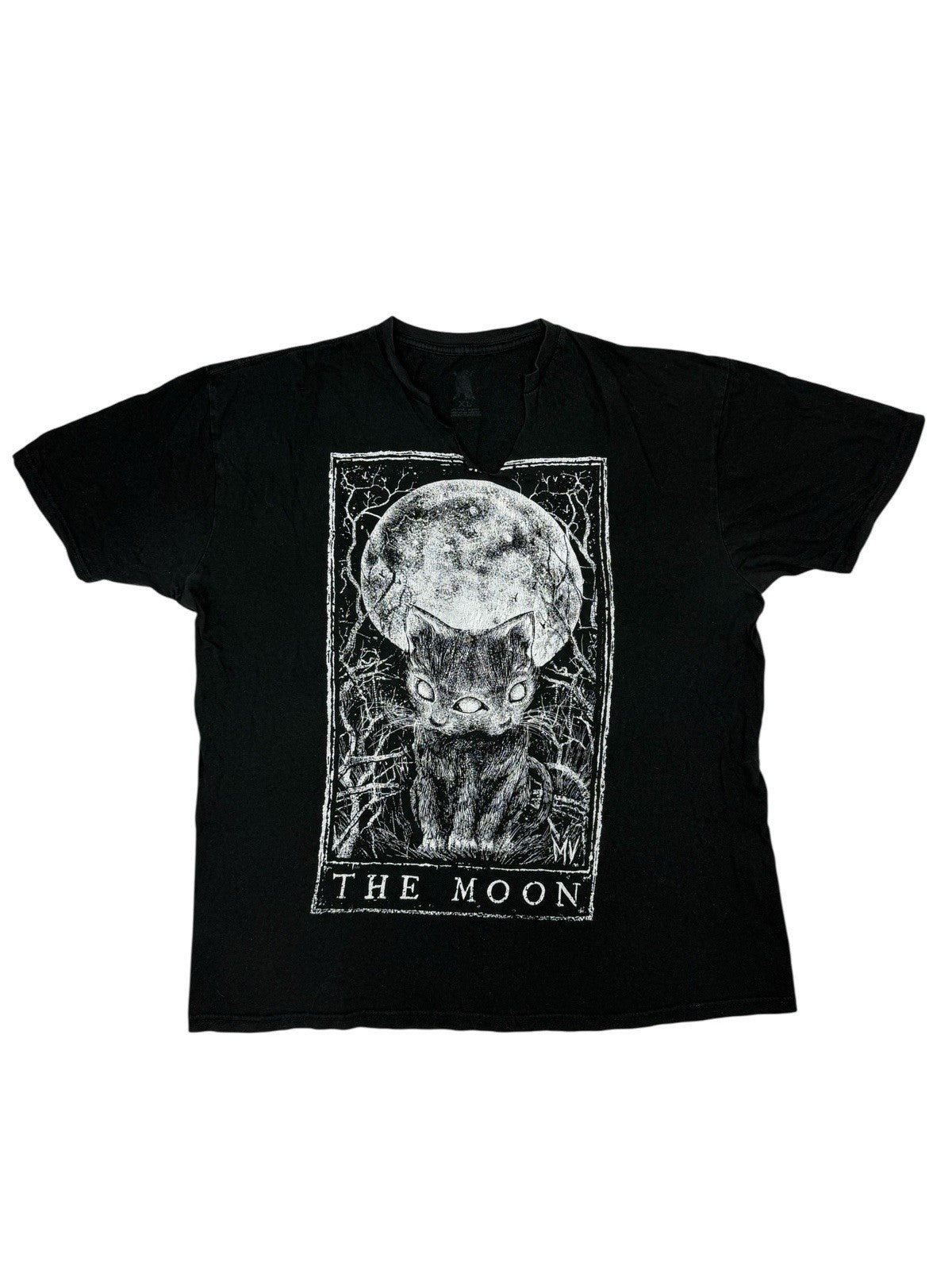 Mortus Viventi Black Moon Tarot Card Top XL