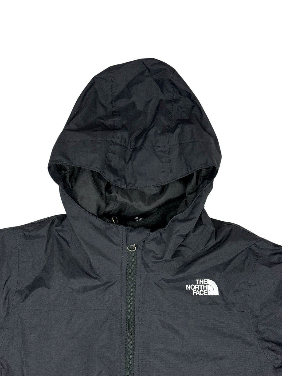 The North Face Black 3 in 1 Windbreaker Fleece Jacket Youth Large