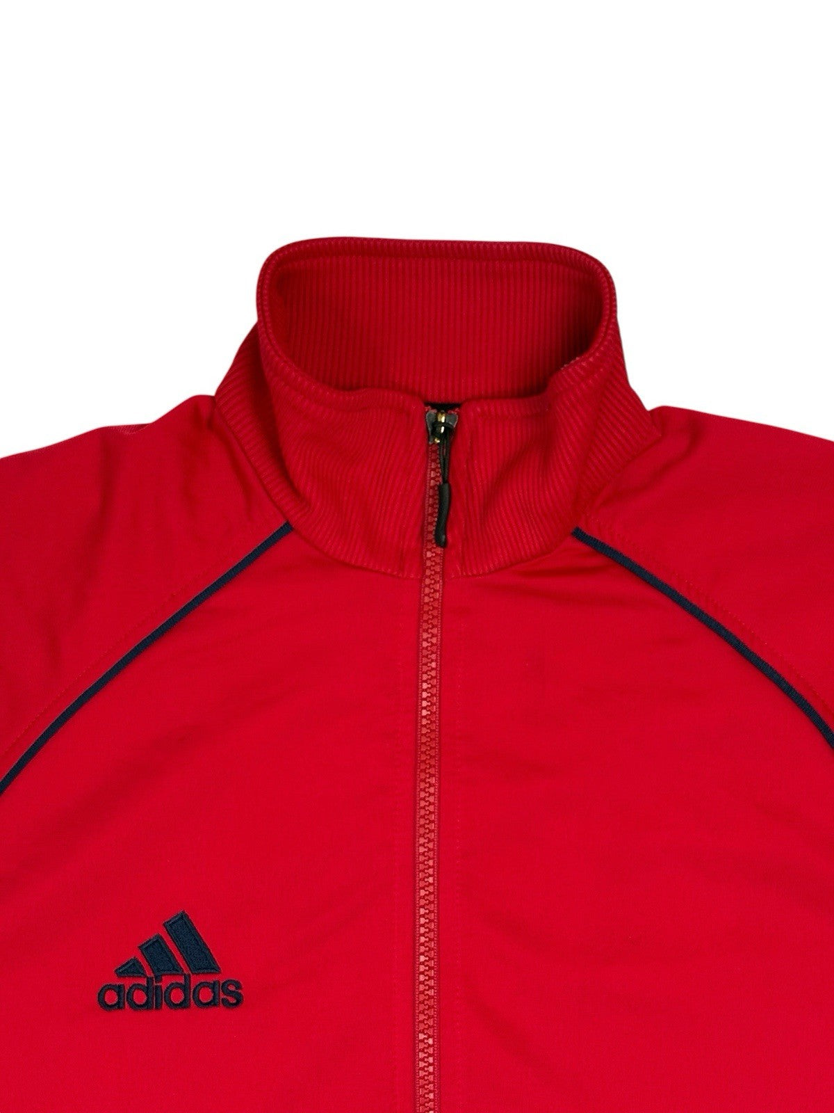 Adidas Retro Red Zip Track Jacket Youth XL