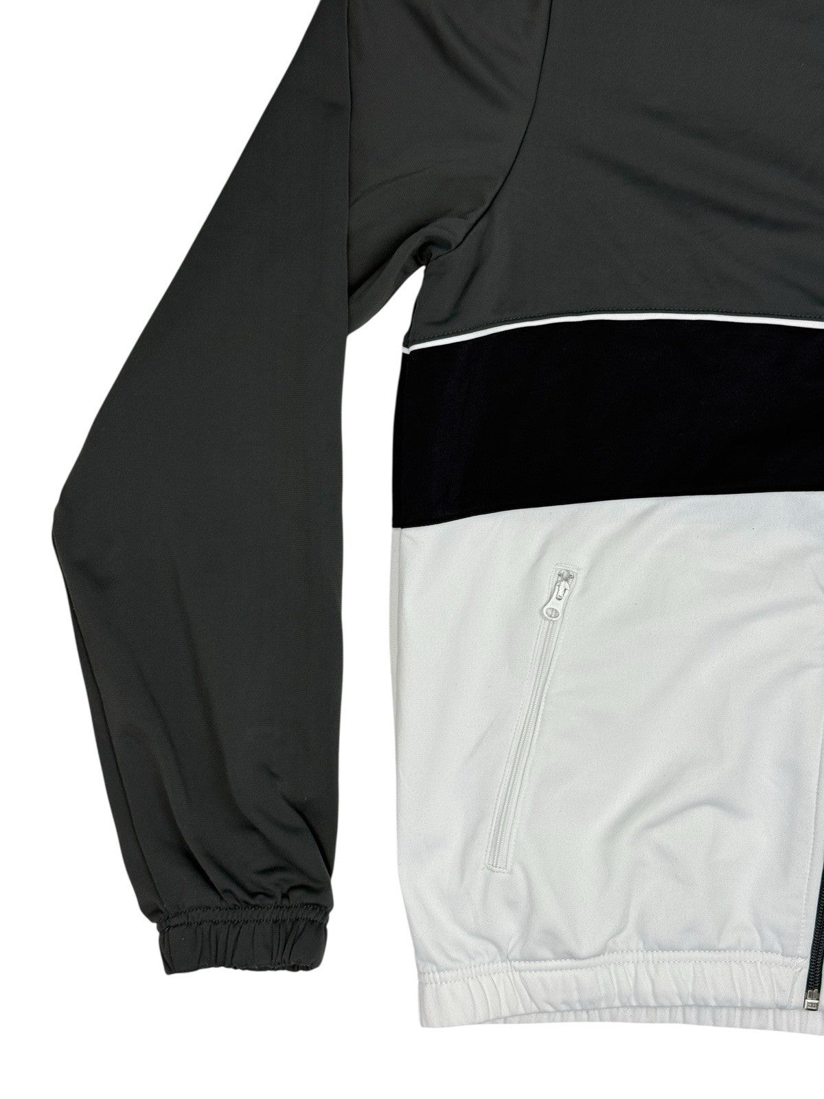 Nike Grey Zipped Track Jacket Medium
