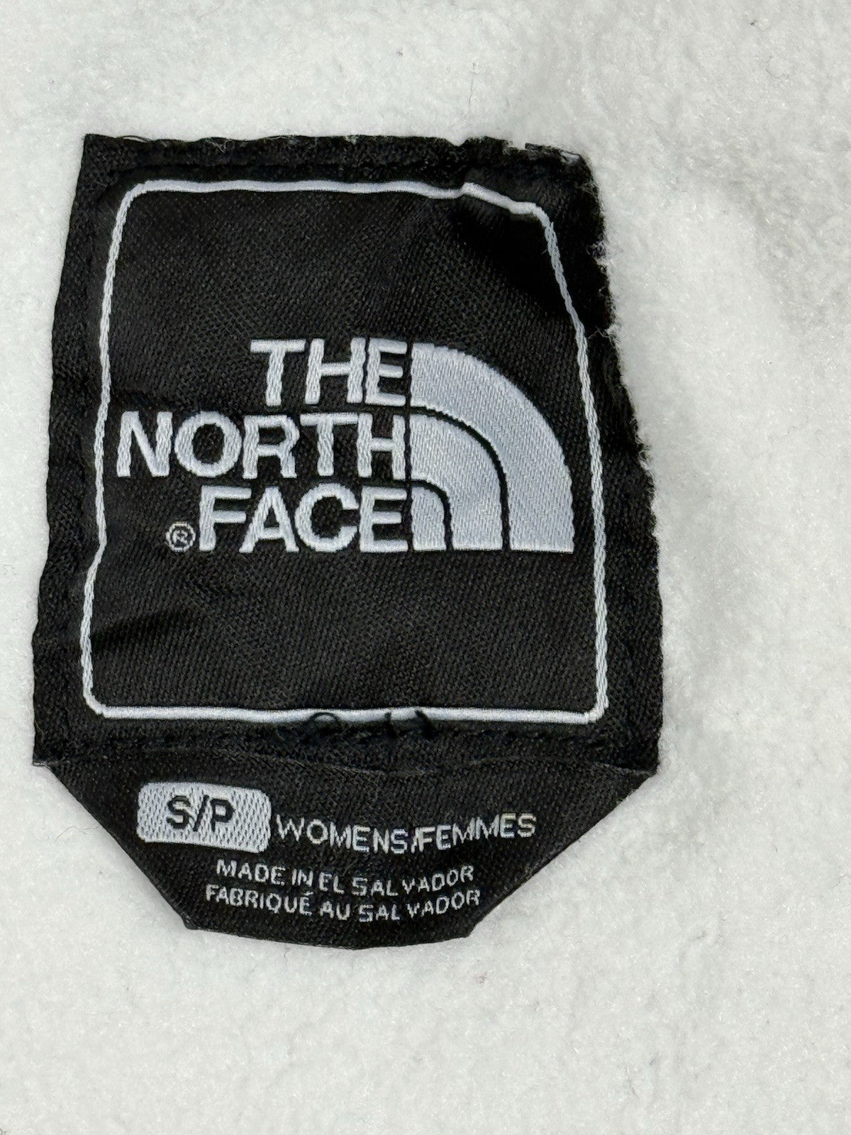 The North Face White Denali Fleece Zip Jacket Women's Small