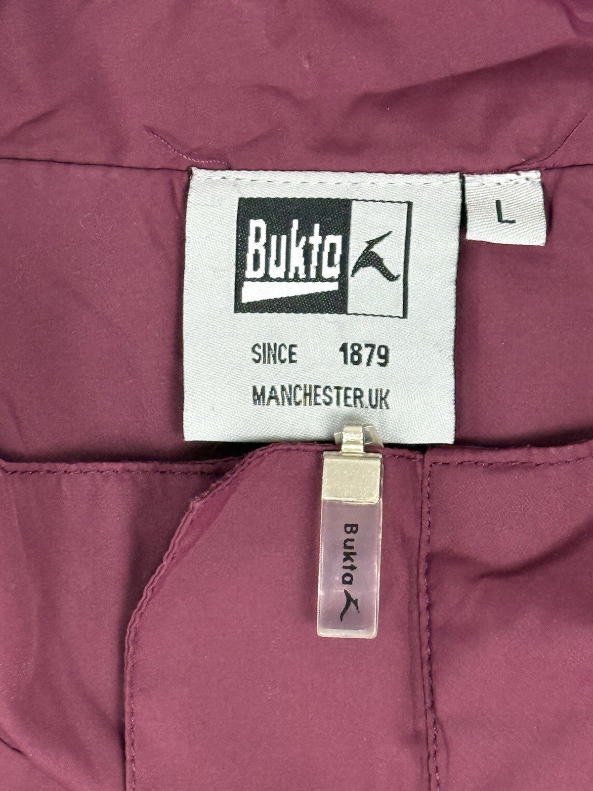 Motherwell FC Burgundy Zip Jacket Large