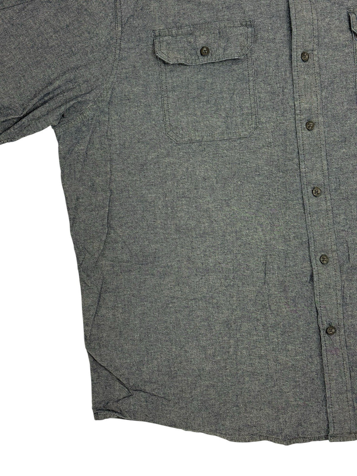 Wrangler Blue Button Up Top 2XL