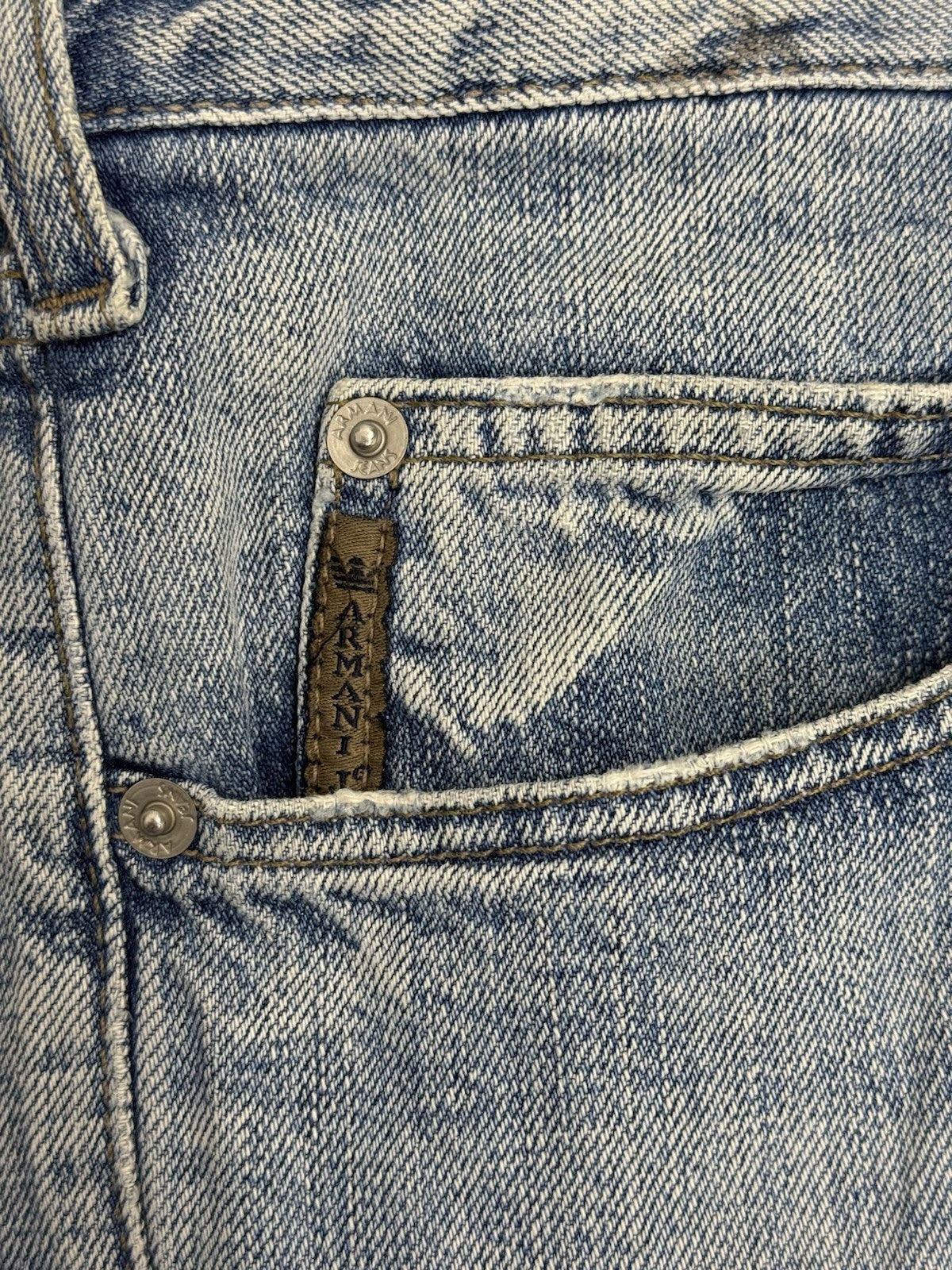 Armani Jeans Blue Denim Jeans 36W 32L