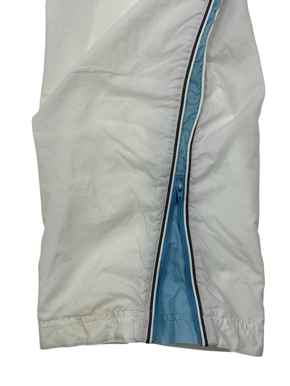 Nike Retro White Lined Tracksuit Bottoms Size XL (18-20)