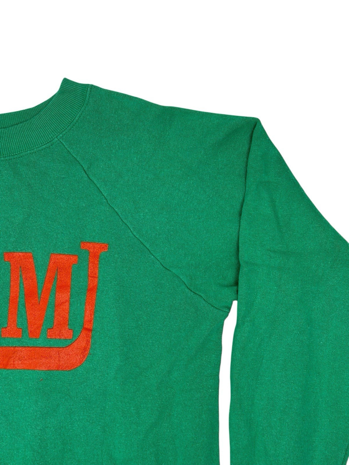 Retro Green Florida A and M University USA College Jumper Medium