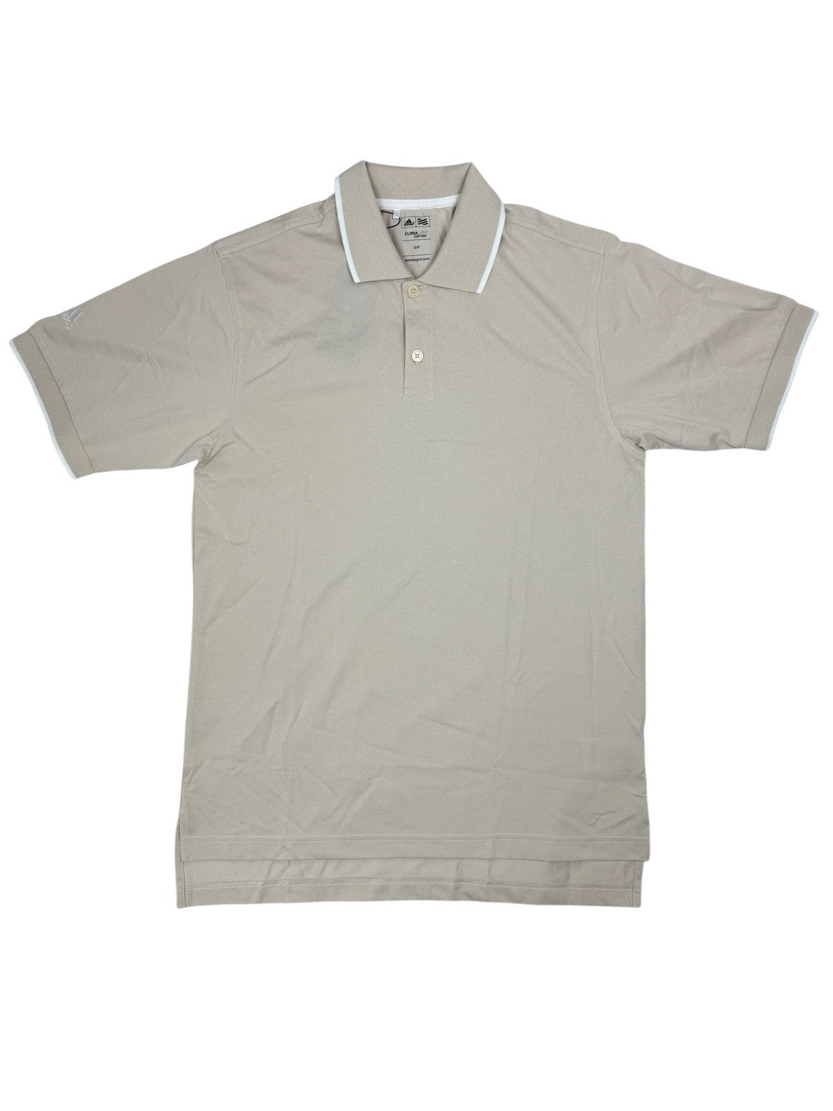 Adidas Beige Golf Polo Top