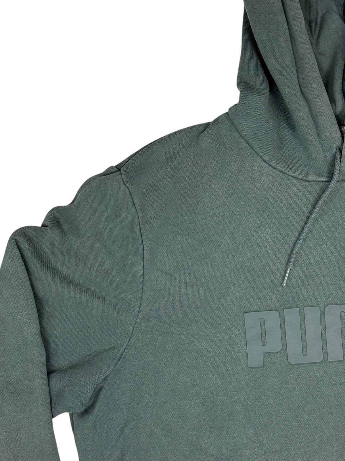 Puma Green Big Logo Hoodie XL