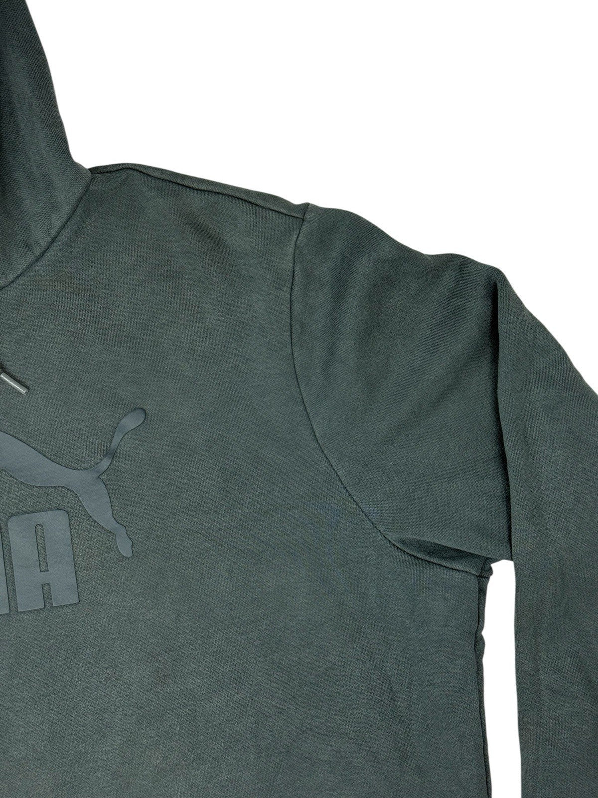 Puma Green Big Logo Hoodie XL