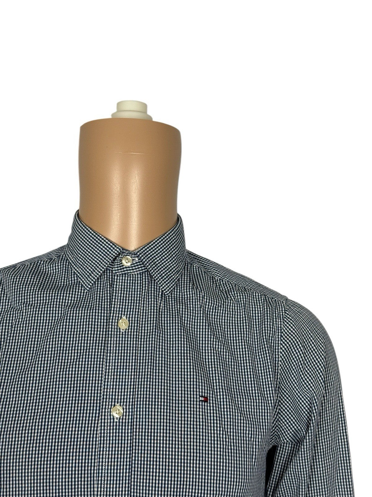 Tommy Hilfiger Blue Check Shirt XS