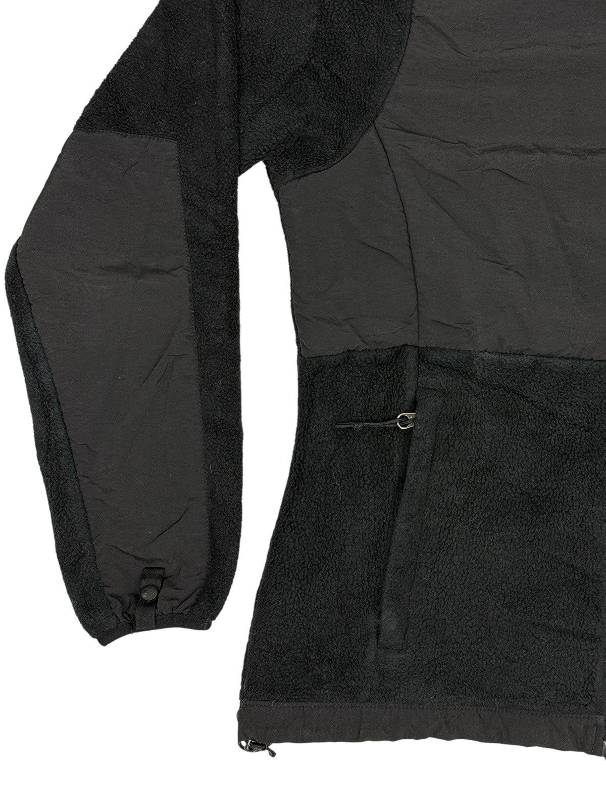 The North Face Black Denali Fleece Zip Jacket Small