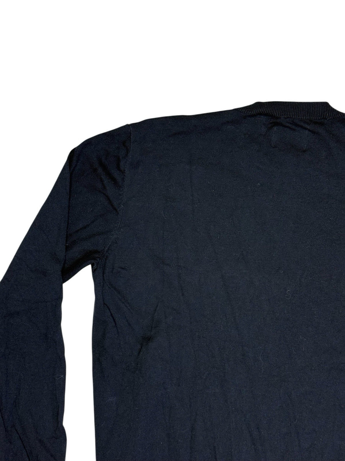 Peter Werth Blue Cotton Bailey Jumper Medium