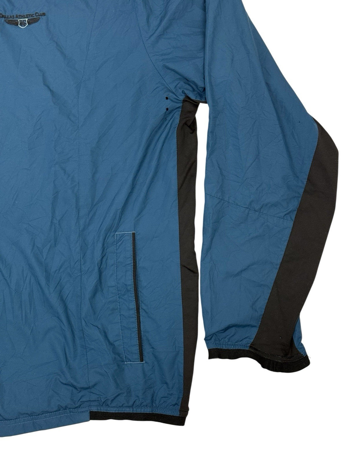 Adidas Blue Climaproof Dallas Athletic Club Zip Jacket 2XL