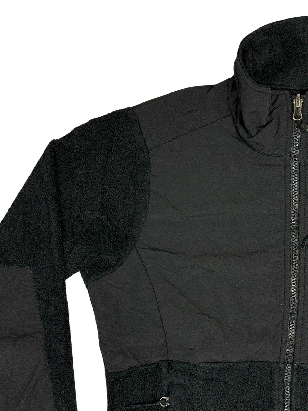 The North Face Black Denali Fleece Zip Jacket Small