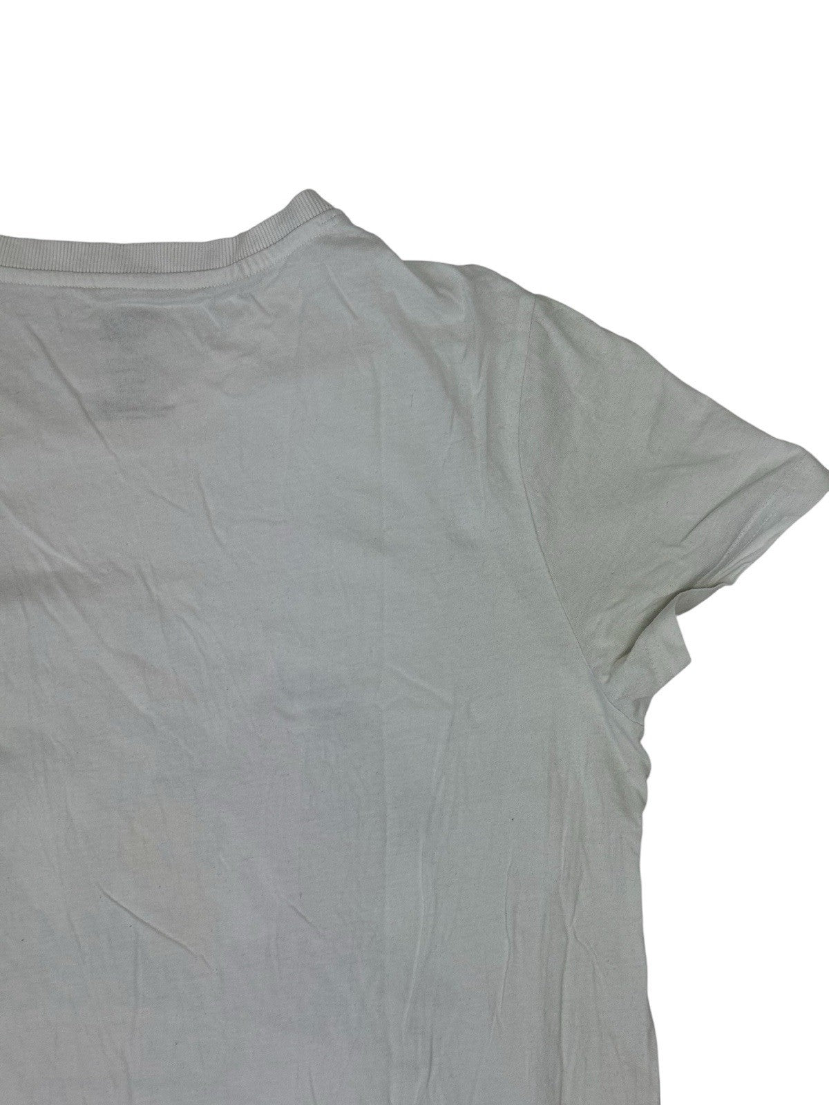Looney Tunes White Printed That's All Folks Top Size 12-14
