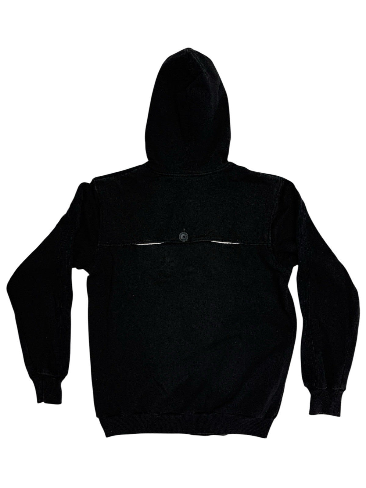 Adidas Black Hooded Coat Large