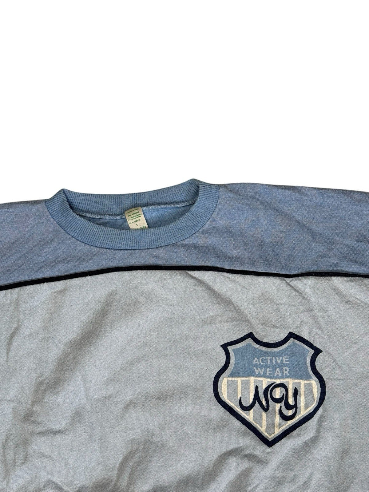 Vintage Blue NY Active Wear Jumper Large