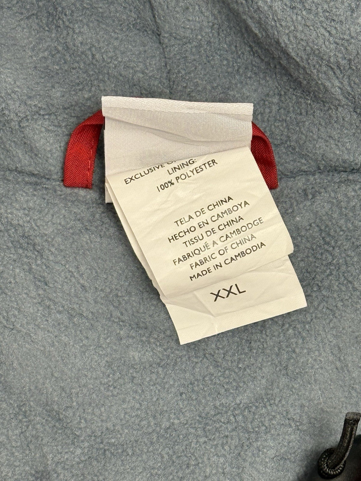 Nike Utah Utes Red Zip Long Parka Jacket 2XL