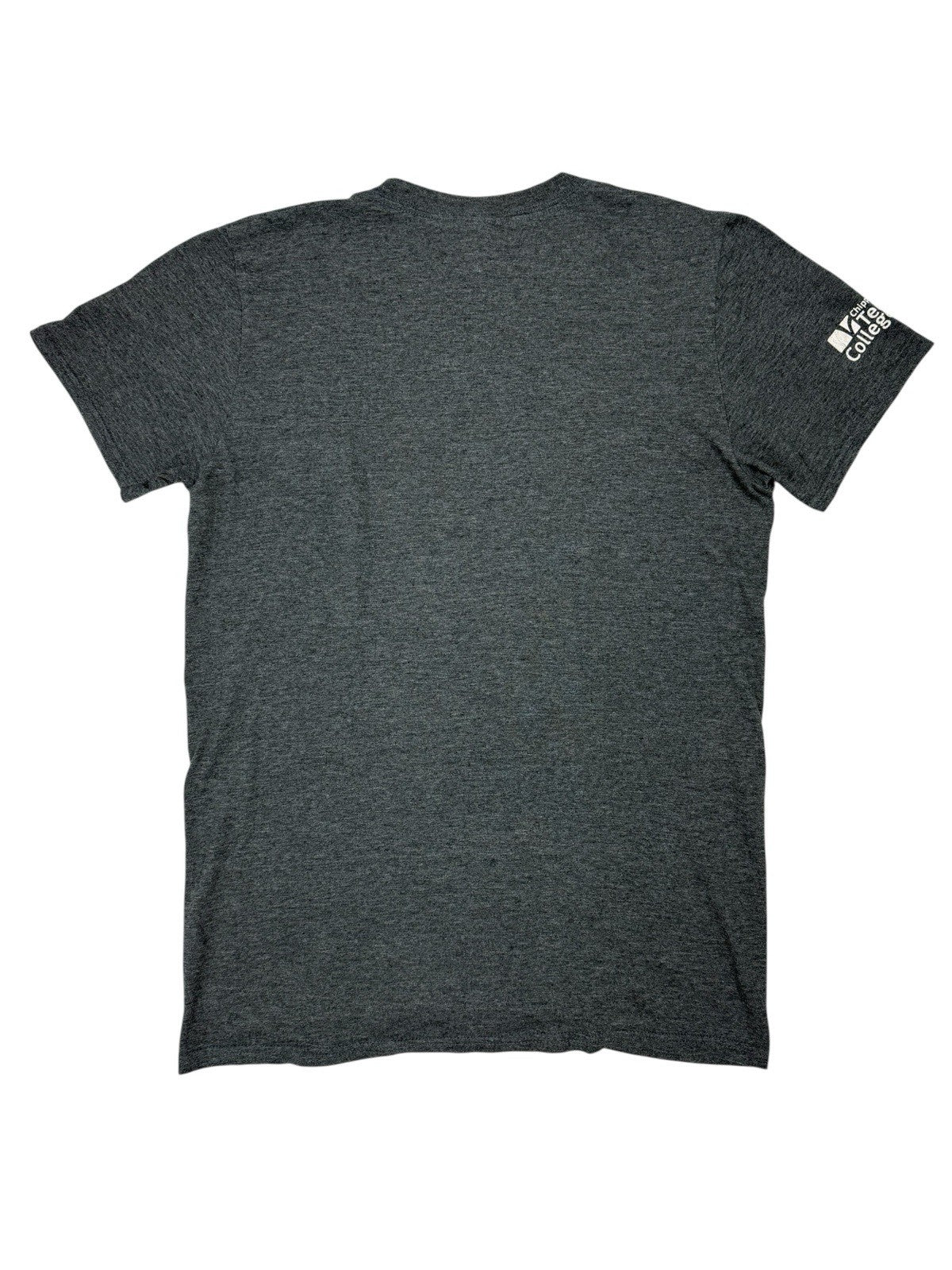 Retro Grey Printed Chippewa Valley Technical College Top Small