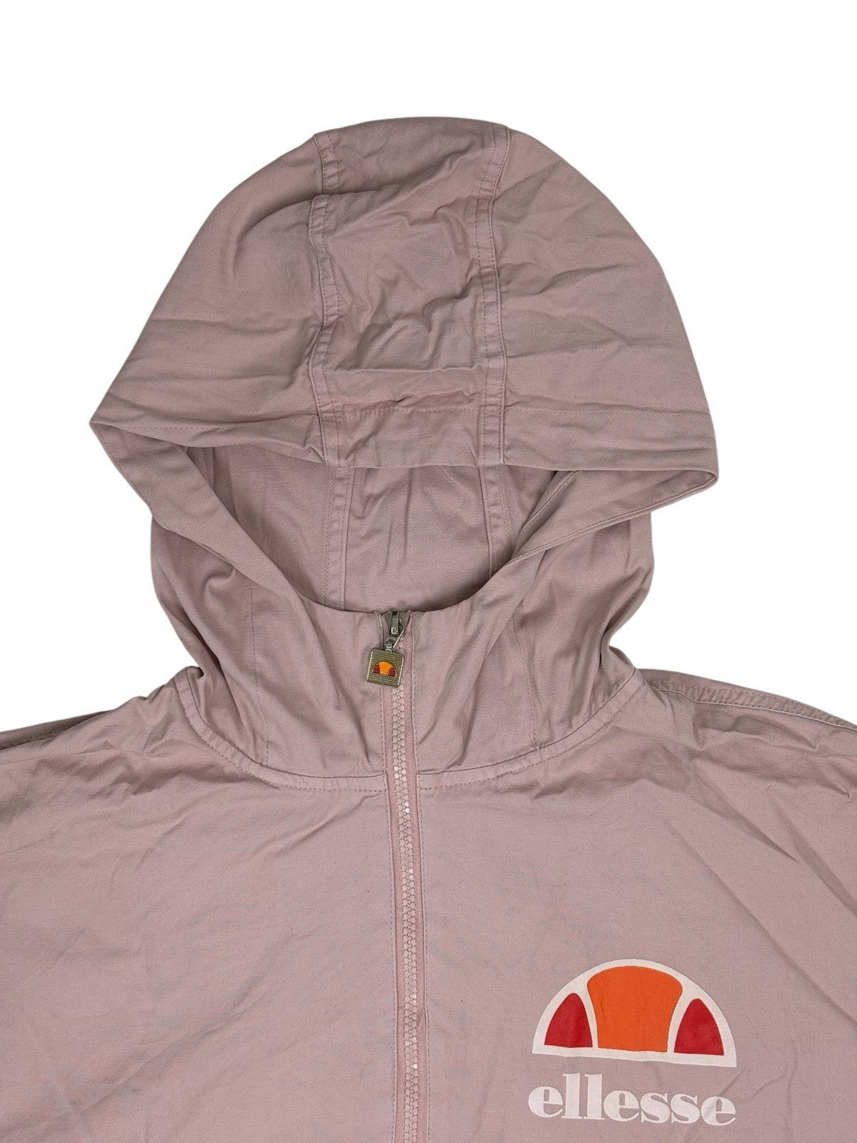 Ellesse Pink Half Zip Printed Poncho Hoodie Size 8