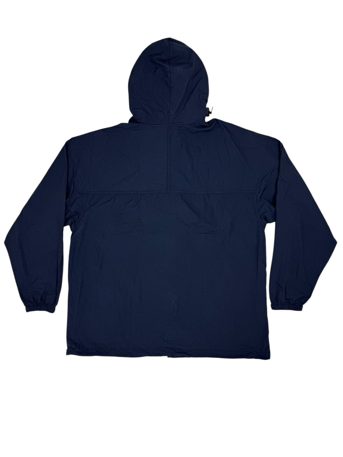 LL Bean Blue Vintage Zip Hooded Jacket Medium