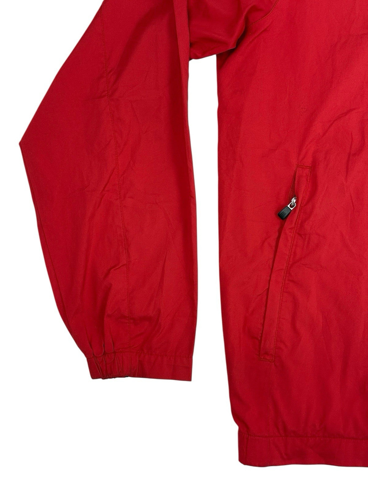 Adidas Retro Red 1/4 Zip Track Jacket Large