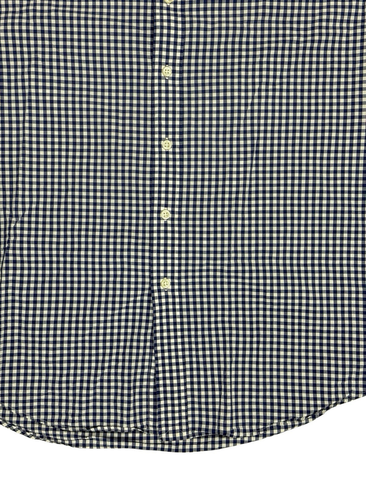 Polo Ralph Lauren Blue Check Shirt Custom Fit Large
