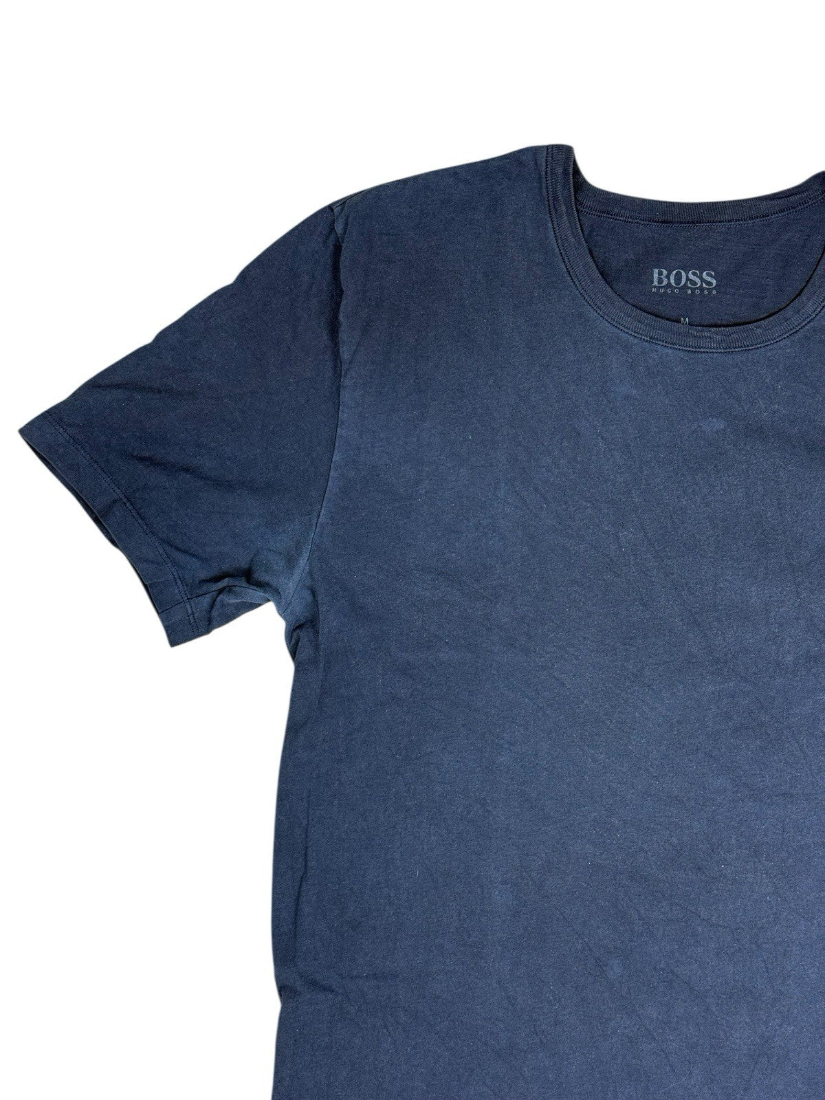 Hugo Boss Blue Cotton Top Medium