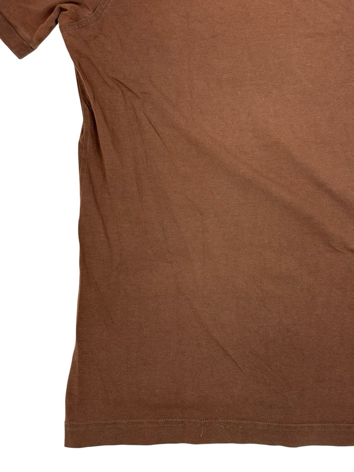 Puma Brown Cotton Blend Top Medium