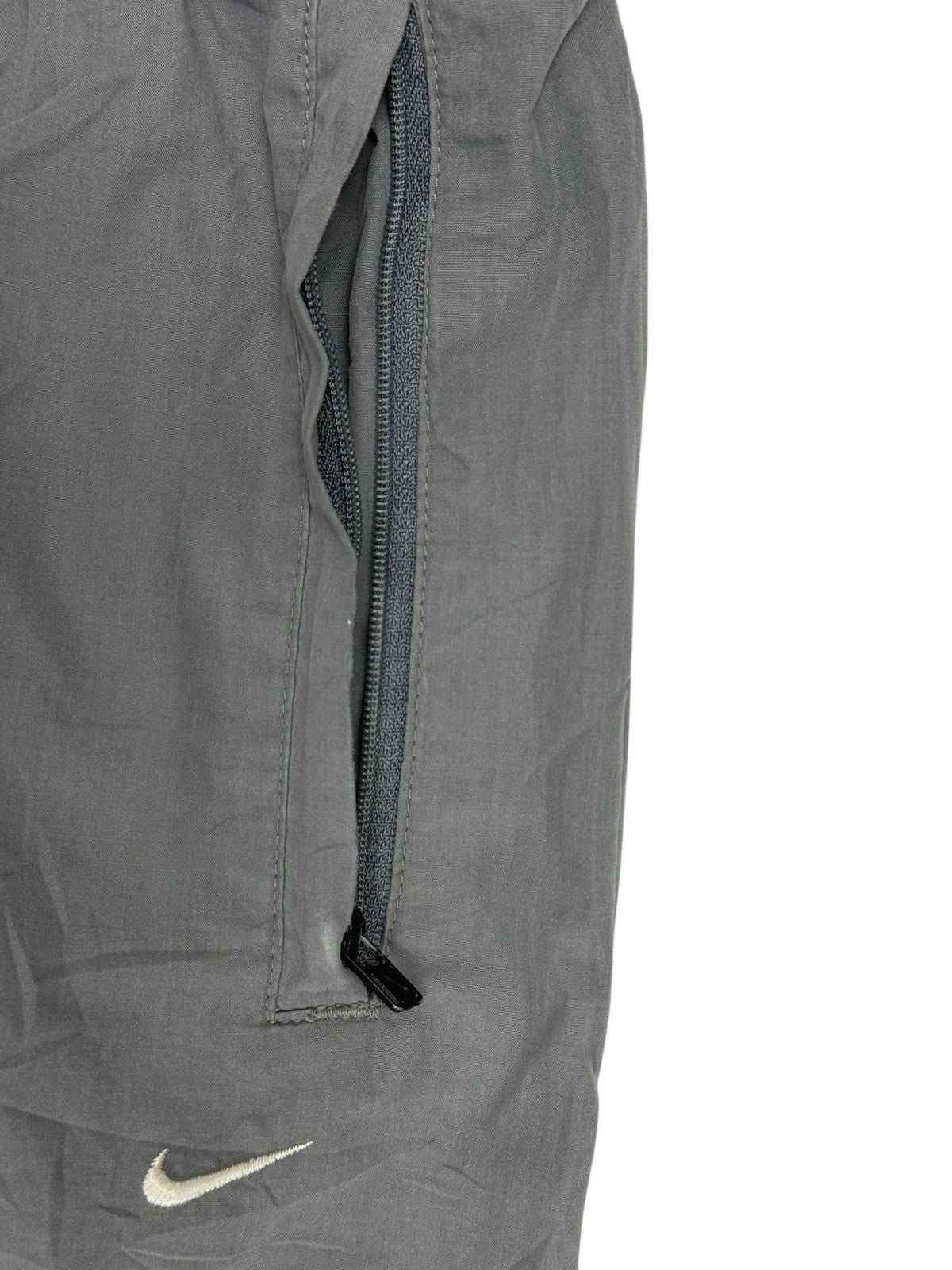 Nike Grey Vintage Tracksuit Bottoms Small