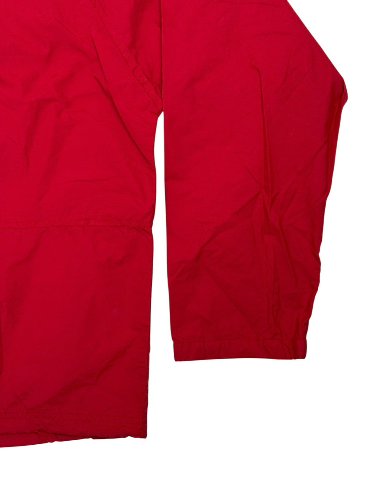 LL Bean Retro Red Pullover Anorak Poncho Large