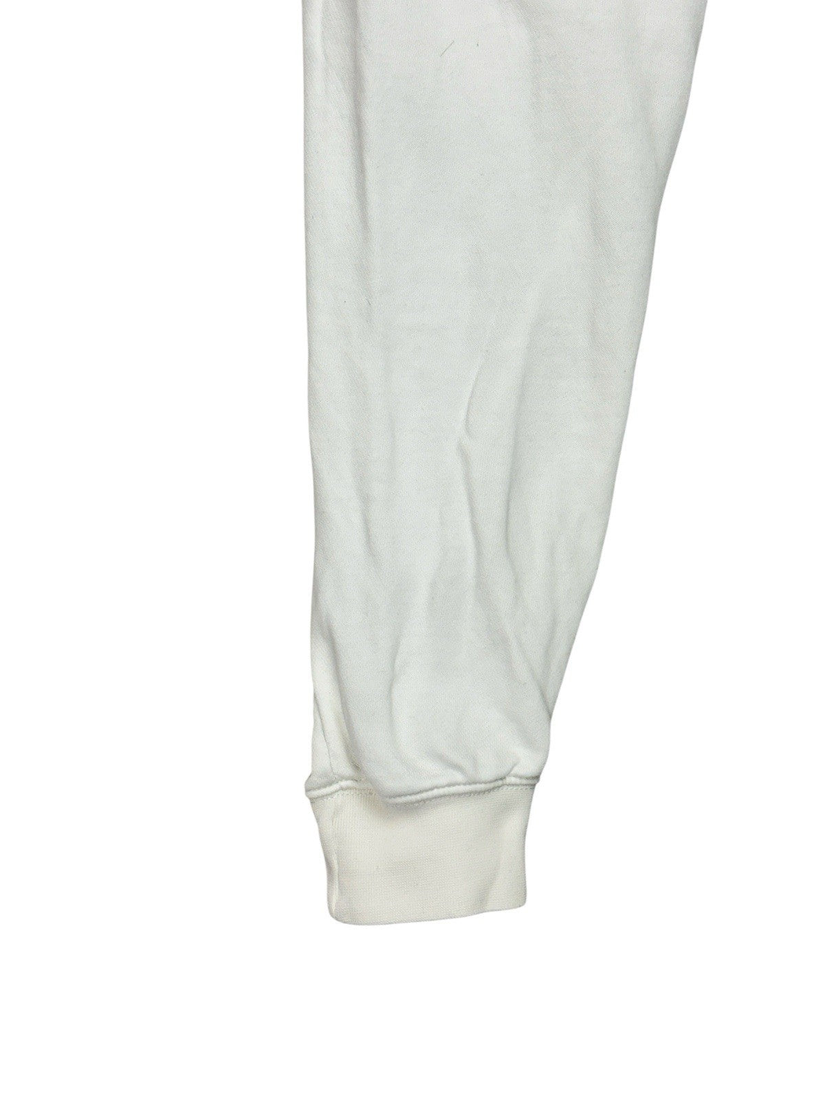 Nike White Cotton Blend Jogger Track Bottoms XS
