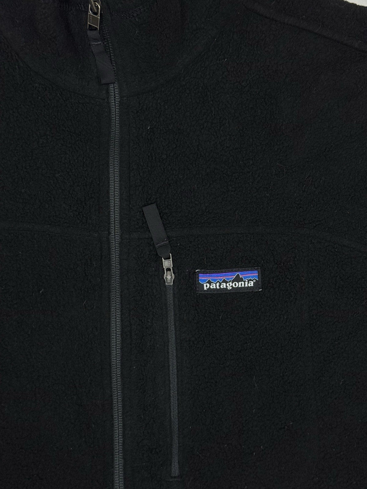 Patagonia Black Synchilla Zip Fleece Jacket Medium
