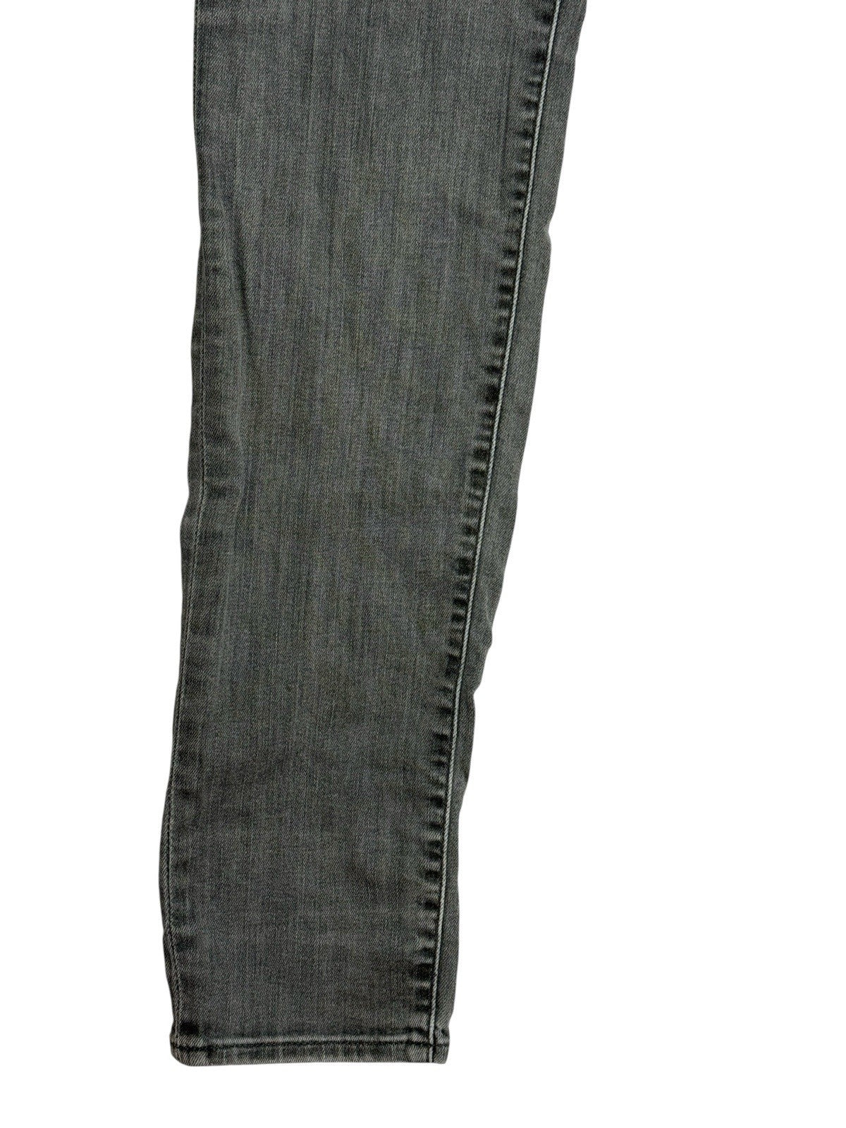 Levi's Grey 721 High Rise Skinny Denim Jeans 30W 35L