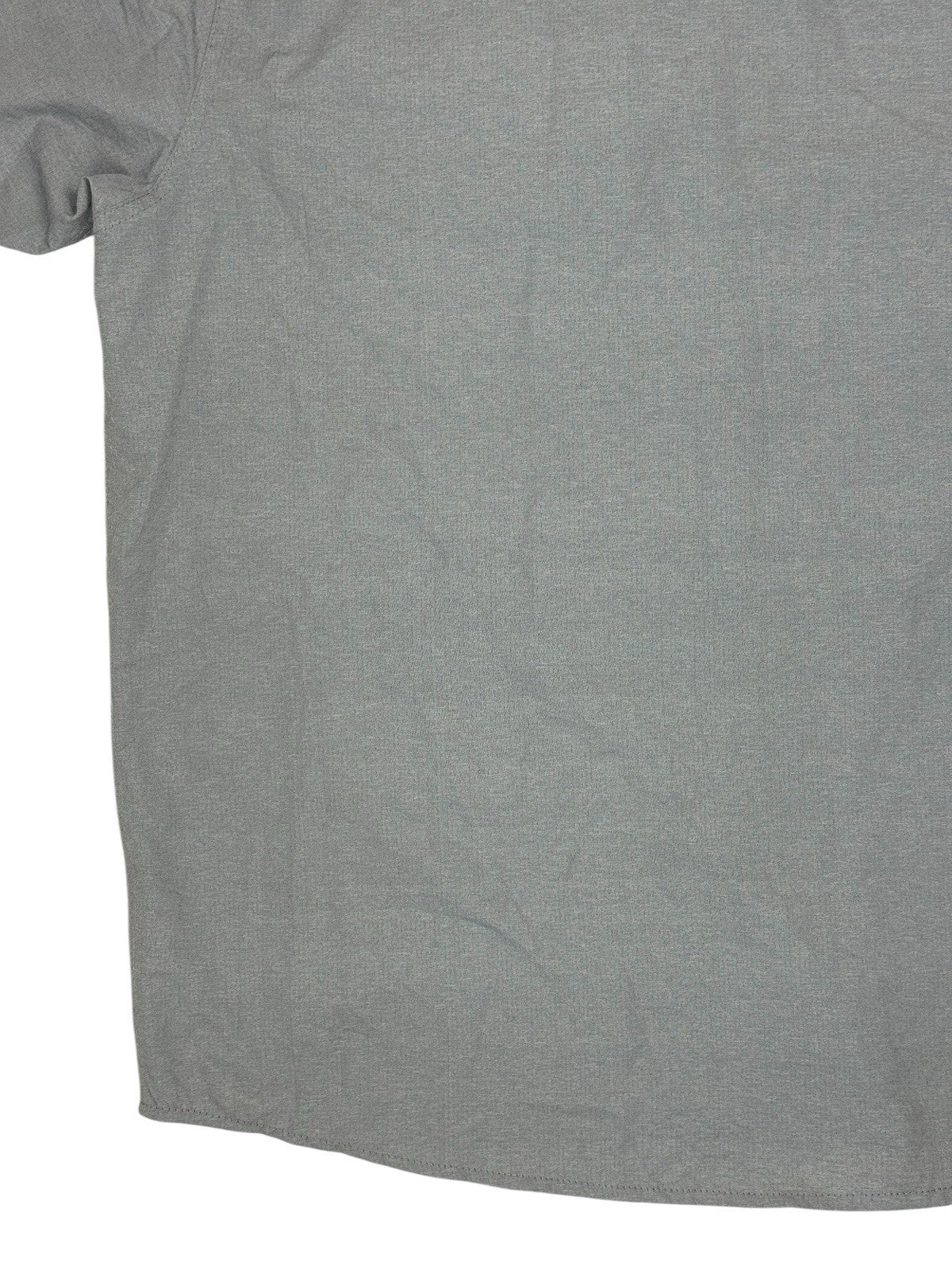Wrangler Outdoor Grey Regular Fit Short Sleeve Collared Shirt XL