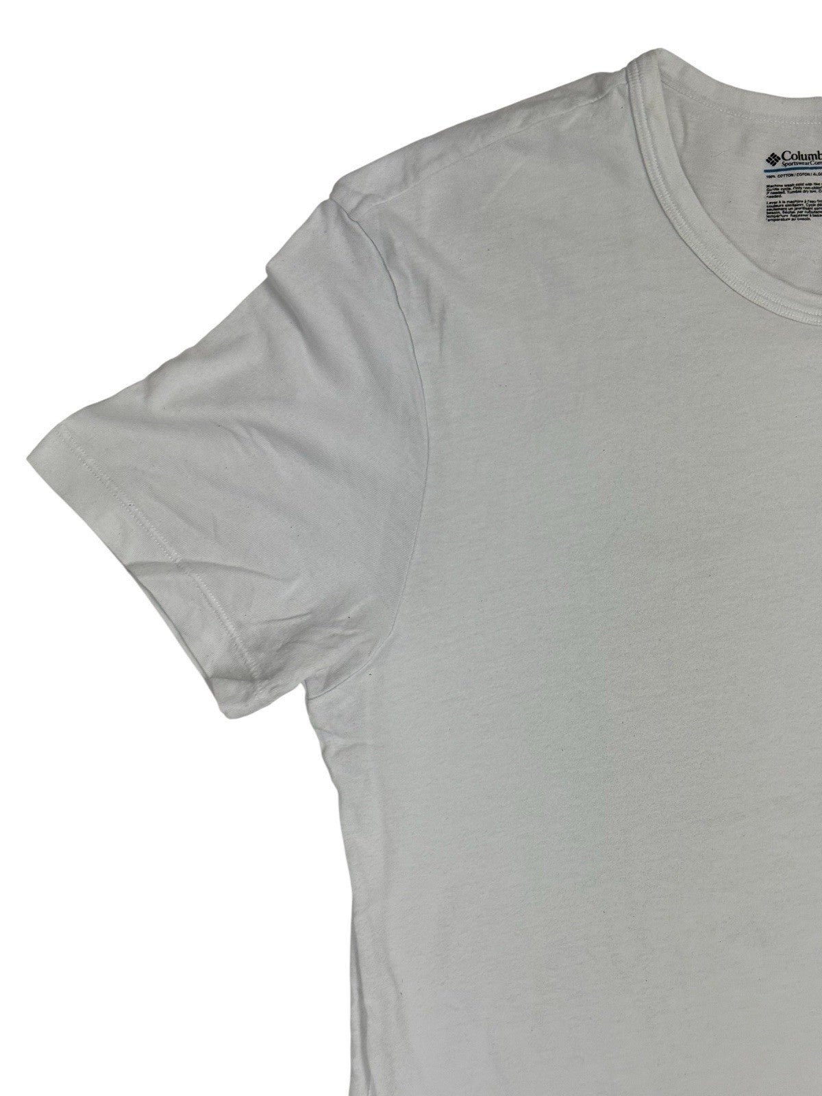 Columbia White Cotton Top Small
