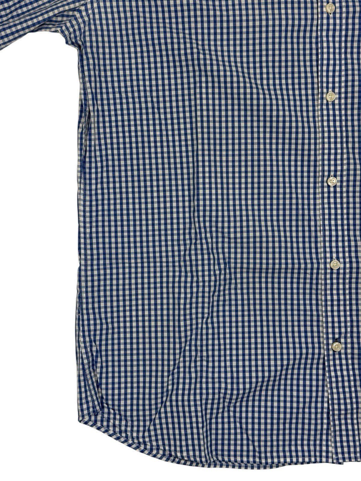 Tommy Hilfiger Blue Check Short Sleeve Shirt Large