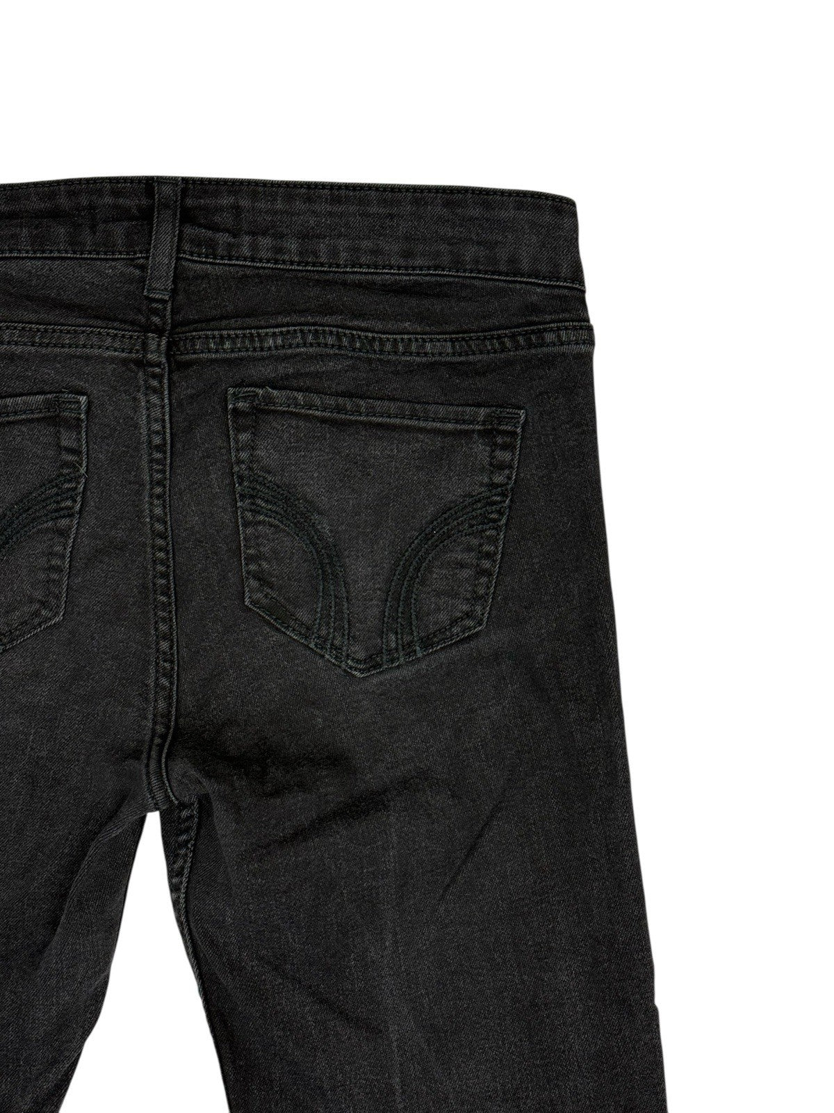 Hollister Black Denim Skinny Jeans 28W 33L