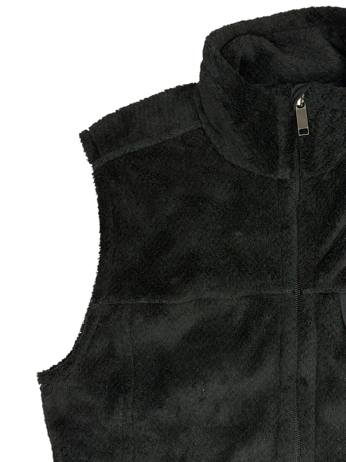 Patagonia Black Micro Pile Retool Fleece Gillet Bodywarmer Medium