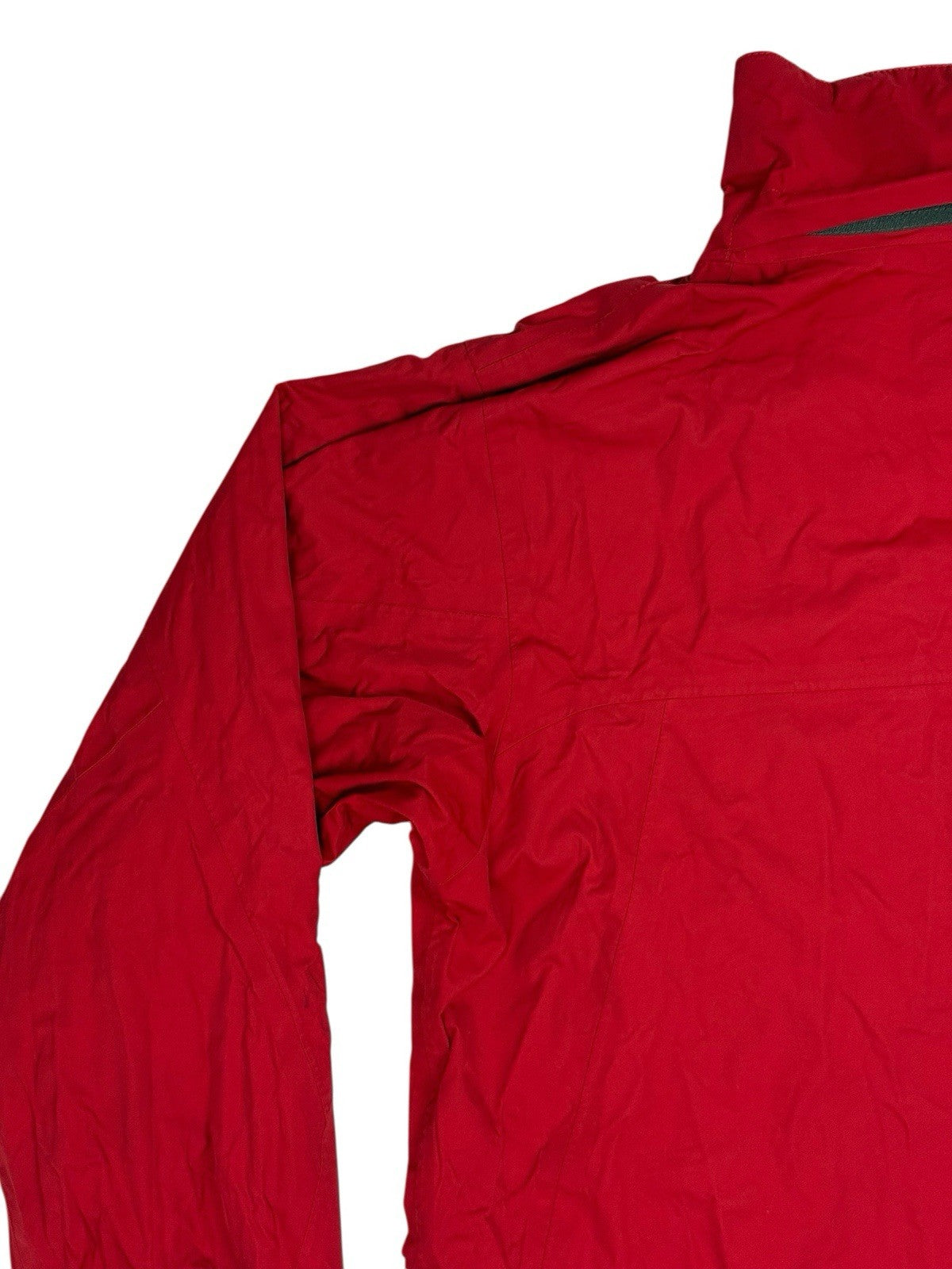 Columbia Red Omni-Tech Zip Rain Jacket Medium