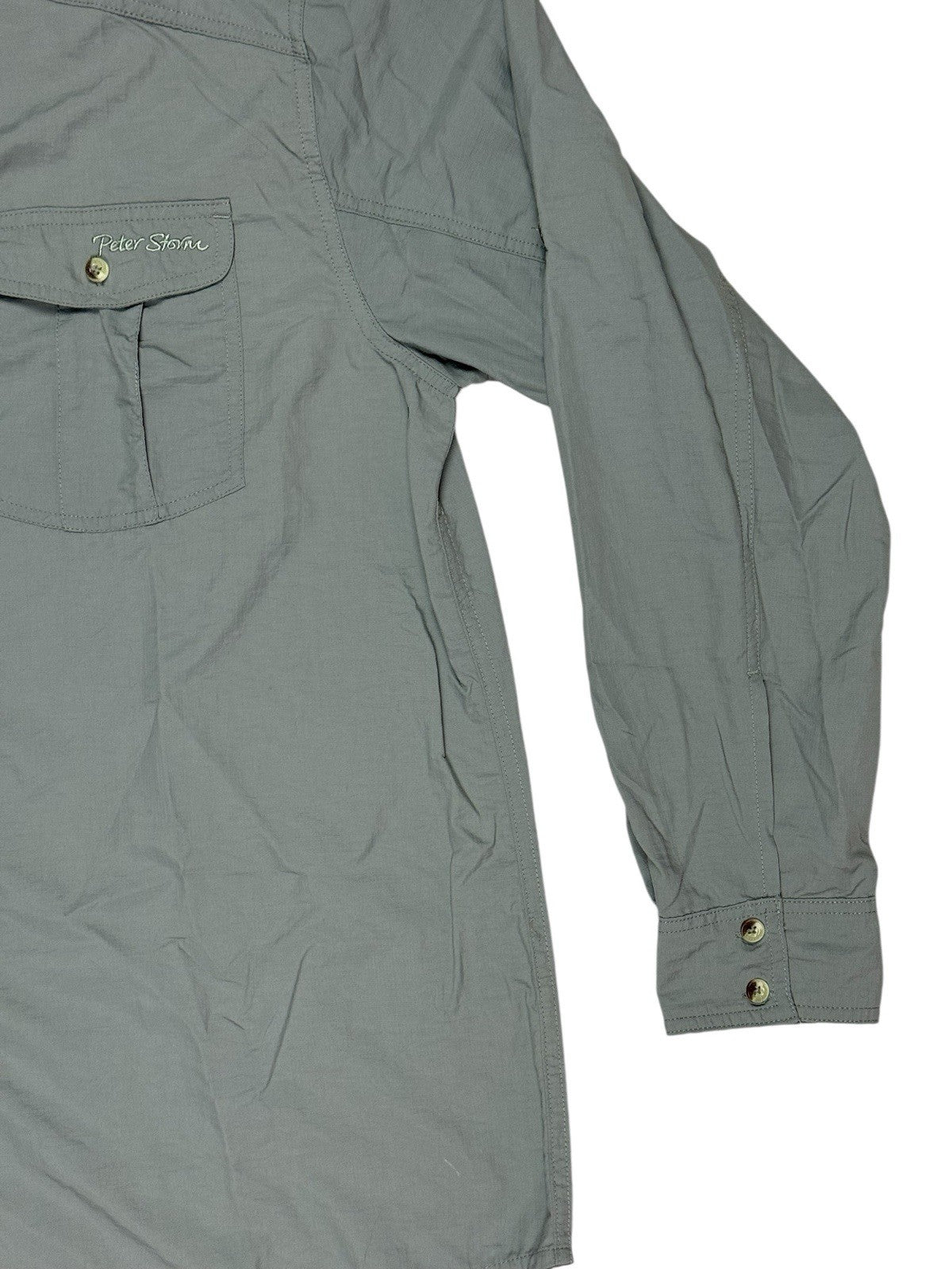 Peter Storm Green Nylon Shirt Large