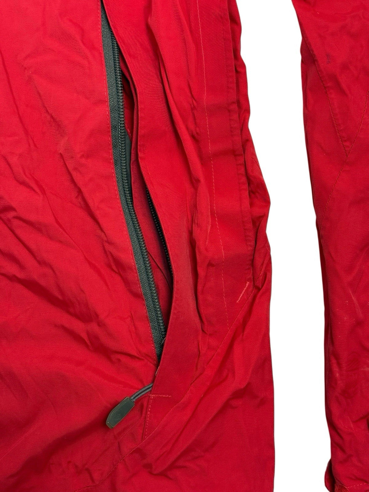Columbia Red Omni-Tech Zip Rain Jacket Medium