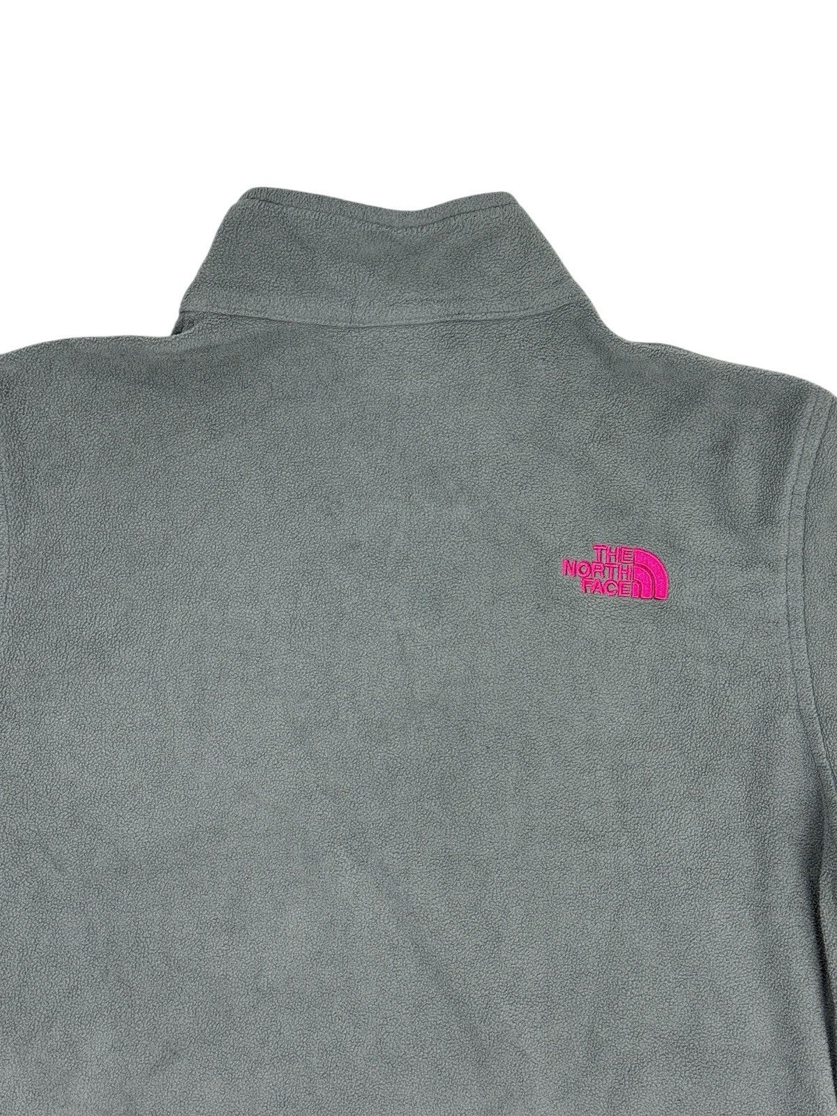 The North Face Grey Zip Fleece Jumper Jacket Girls XL