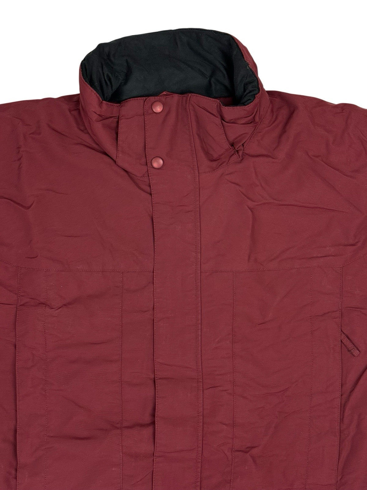 LL Bean Burgundy Primaloft Insulated Jacket Medium