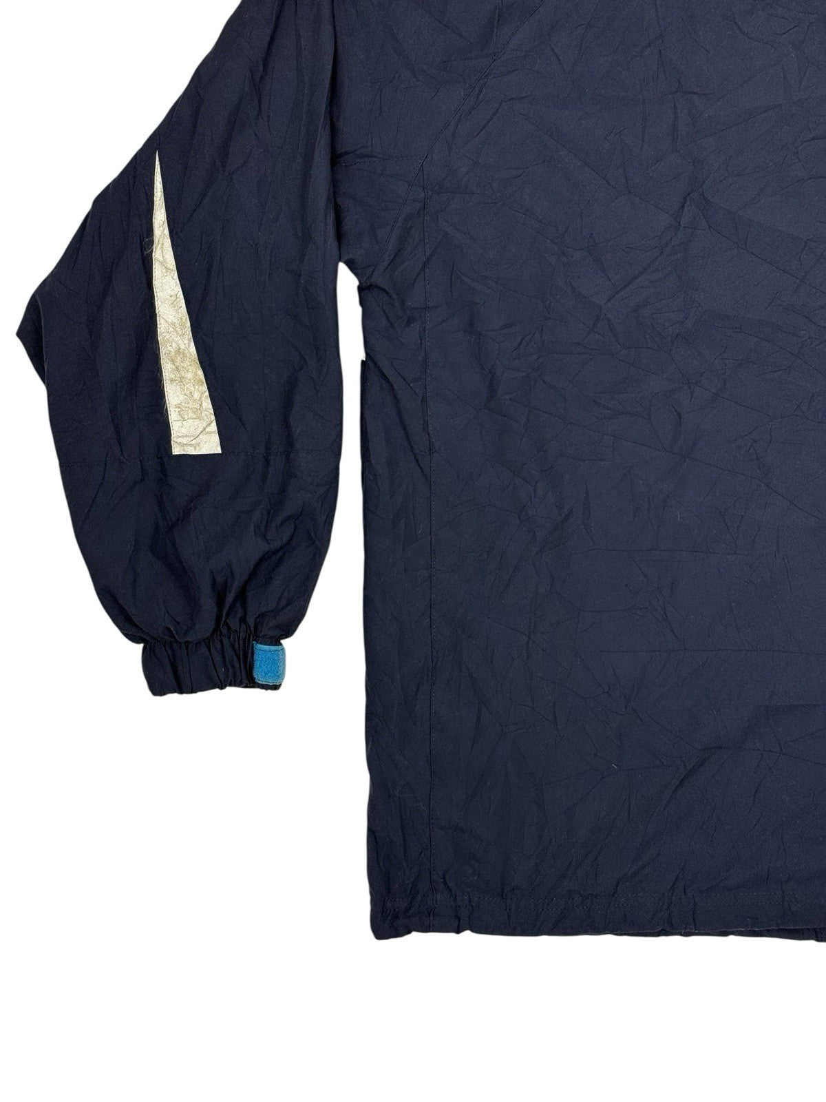 Champion Blue Vintage Zip Track Jacket Medium