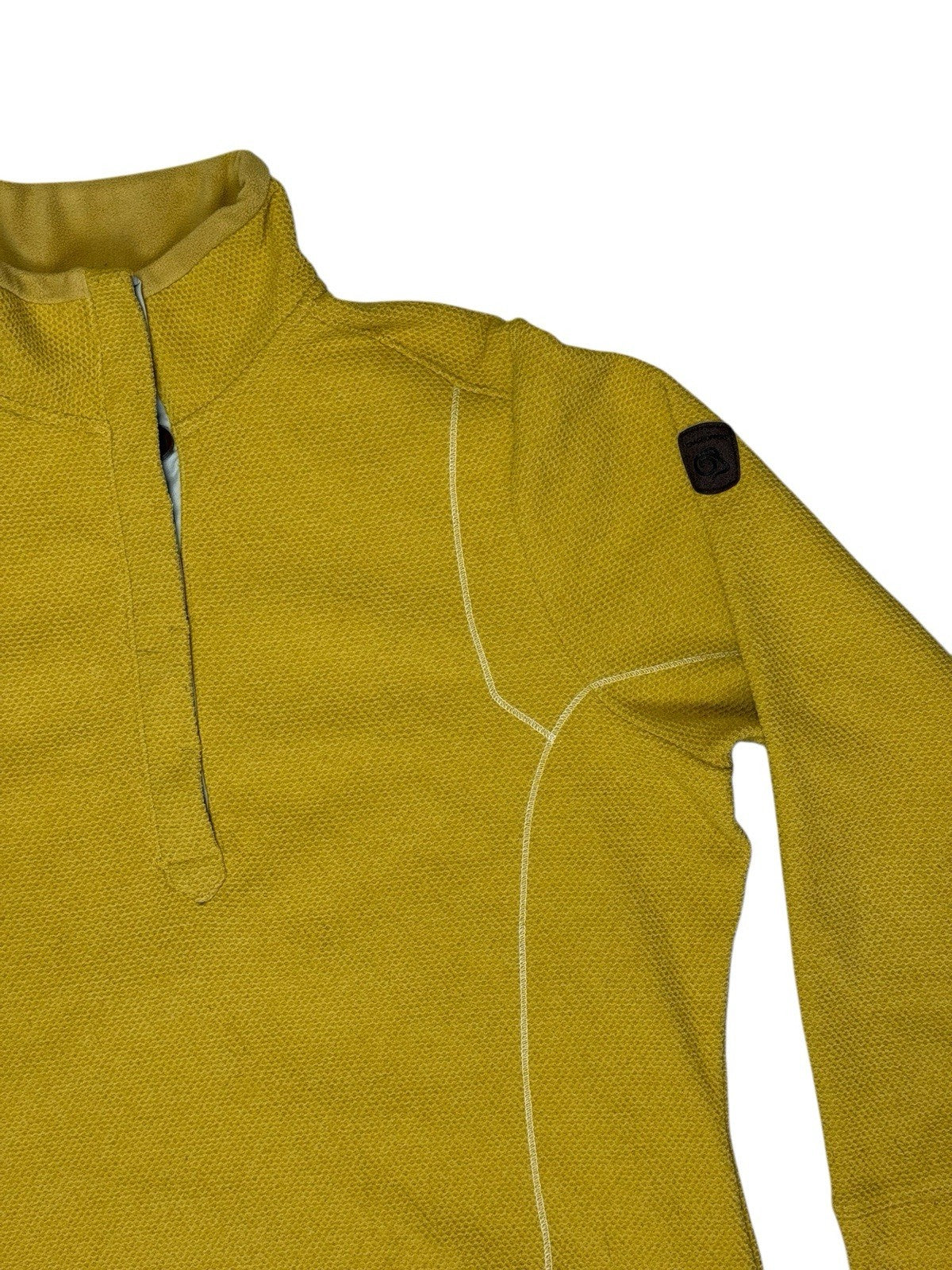 Craghoppers Yellow Fleece Jumper Size 16
