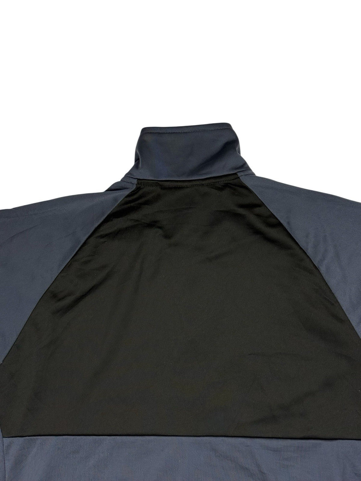 Adidas Blue Polyester Zip Track Jacket Large