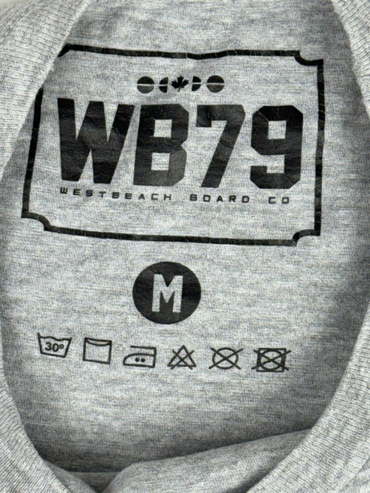 Westbeach Board Co Grey Top Medium