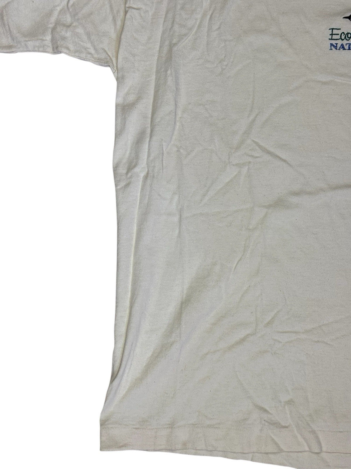 Fruit Of The Look Vintage Cream Heavy Cotton Nature Tours Top Medium